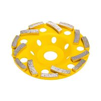 Чашка алмазная шлифовальная Турбо-сегмент 125х22.2мм KRANZ KR-90-0258