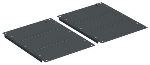 ITK LINEA S Панель основ. шкафа 600х1200мм чер. | код LS-BP05-600-1200 | ITK by IEK