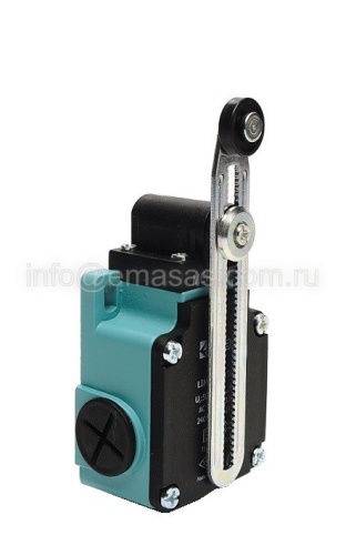 Выключатель концевой синхроного переключения угловой 2-х направленный с пластмассовой консолью и пластиковым роликом Ф18мм на длинном регулируемом рычаге (1НО+2НЗ), L2K25MEP123 | код L2K25MEP123 | EMAS Выключатель концевой синхроного переключения угловой 2-х направленный с пластмассовой консолью и пластиковым роликом Ф18мм на длинном регулируемом рычаге (1НО+2НЗ), L2K25MEP123 | код L2K25MEP123 | EMAS