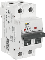 ARMAT Авт. выкл. M10N 2P K 16А IEK | код AR-M10N-2-K016 | IEK