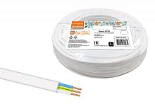 Провод ПУСП 3х1.5 (бухта 20м) белый Народный ТРТС | код SQ0126-0022 | РЭМЗ ТМ
