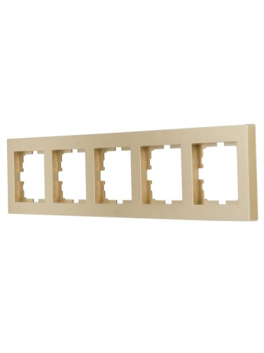 VESNA Рамка 5-ая горизонтальная б/вст золото | код 742-3600-150 | LEZARD фото 4