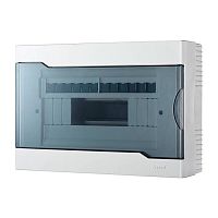 Щит распределительный навесной ЩРН-П-12 пластиковый с прозрачной крышкой | код 730-2000-012 NEW | Lezard