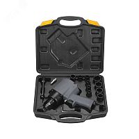 Пневмогайковерт ударный IW720 1/2'' (226л/м,720Нм,6.3бар,1/2''), набор головок,кейс | код 100193 | Fubag