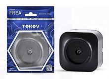 Розетка телевизионная TV 1-м ОП Frea IP20 АБС-пластик карбон | код TKE-FR-A1C-C14 | TOKOV ELECTRIC