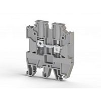 304 506, Клеммник на DIN-рейку с пружиной 4мм.кв. (белый), AVK-Y4 | код 0.0.0.3.04506 | KLEMSAN