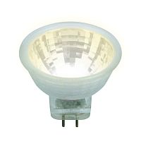 Лампа светодиодная LED-MR11-3W/WW/GU4 GLZ21TR 12V Прозрачная Теплый (3000K) Картон | код UL-00001700 | Uniel