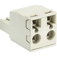 Розеточный разъем, угловой, на кабель, шаг 7,62 мм, 2 полюса, номинальное сечение: 2,5 мм кв., пружинная фиксация провода, 690V, 12А, без маркировки, цвет: серый, серия 8413 BFK | код 25.880.3253.0 | Wieland