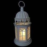 Светильник светодиодный "Фонарь" LN2-LD10-WW-ВО 26х13см 10 LED декоративный; бел. | код 4690601047366 | SHLights