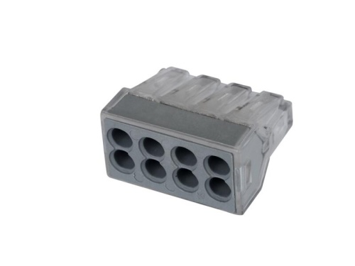 Строительно-монтажная клемма КБМ-773-308 (1.0-2.5мм2) HLT | код 081-20-012 | HLT