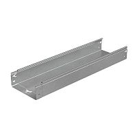 Лоток листовой неперфорированный 200х80 L3000 сталь 1мм "Быстрый монтаж ПЛЮС" LNplus80-200-1.0-3000 HD гор. оцинк. КМ PL1287