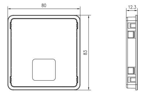 Кронштейн для крепления панели оператора STV630 на дверце шкафа | код SEOP-1223 | Systeme Electric фото 6 Кронштейн для крепления панели оператора STV630 на дверце шкафа | код SEOP-1223 | Systeme Electric фото 6