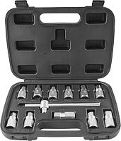 AODTS12 Набор приспособлений для откручивания масляных пробок, 12 предметов | код AODTS12 | Thorvik