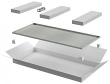 ITK Дверь металлическая для шкафа LINEA N 38U 800мм серая | код LN35-38U8X-DM | ITK by IEK