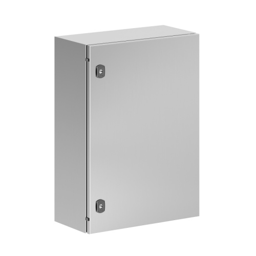 Корпус навесной STH с М/П из нержавеющей cтали AISI304 ВxШxГ 700x500x250 мм, с фланцем, IP66 | код R5STH0759F-304 | DKC