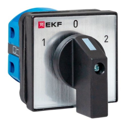 Переключатель кулачковый ПК-1-41 25А 1P «1-0-2» IP65 EKF | код pk-1-41-25-65 | EKF