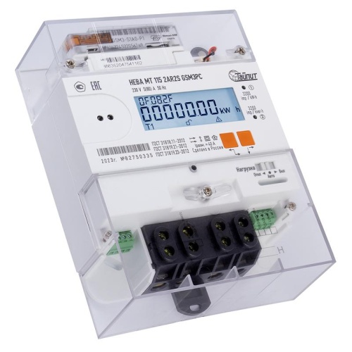 Счетчик НЕВА МТ 115 2AR2S GSM3PC 1ф 5-80А многотариф. Урал. вр. | код. 6151467 | ТАЙПИТ фото 2