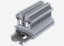 301902 Клемма UK 1-1 проходная винтовая, сеч.1.5мм2, син., шт | код 301902 | SUPU