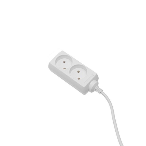 Удлинитель 2х3м без заземл. 10А IP20 S 2х3 2.2кВт Volsten 9297 фото 2