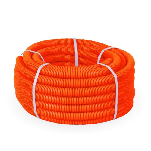 Труба гофрированная ПНД легкая безгалогенная (HF) оранжевая с/з д25 (50м/2600м уп/пал) | код PR.022561 | Промрукав фото 2 Труба гофрированная ПНД легкая безгалогенная (HF) оранжевая с/з д25 (50м/2600м уп/пал) | код PR.022561 | Промрукав фото 2