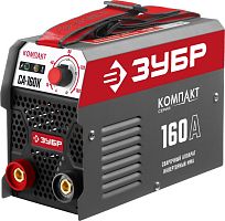Сварочный аппарат Зубр СА-160К инвертор ММА DC 4.8кВт | код 1612680 | ЗУБР