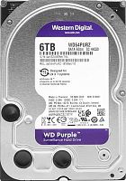 Жесткий диск WD SATA-III 6TB WD64PURZ Surveillance Purple (5400rpm) 256Mb 3.5 | код 1972840 | WD