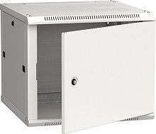 ITK Шкаф настенный LINEA W 6U 600х600мм дверь металл RAL 7035 | код LWR3-06U66-MF | IEK