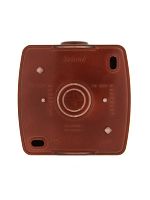 Розетка 1-м ОП Nata 16А IP20 без заземл. керамика вишня LEZARD 710-0600-121