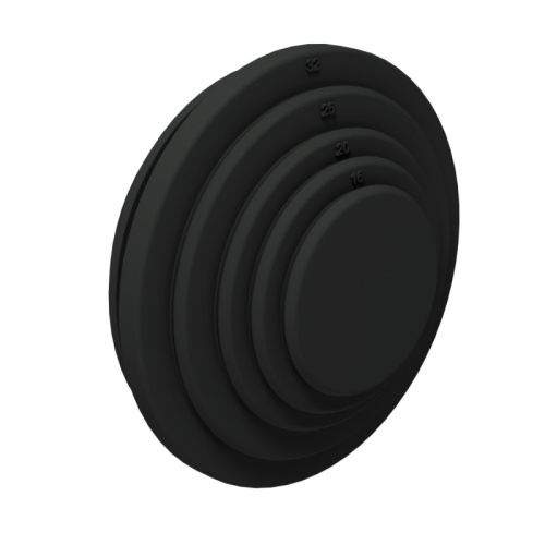 Гермоввод д32 черный (5шт/500шт уп/кор) Промрукав | код PR80.0185 | ПРОМРУКАВ Гермоввод д32 черный (5шт/500шт уп/кор) Промрукав | код PR80.0185 | ПРОМРУКАВ