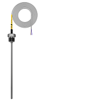 Датчик температуры погружной OptiSensor ESTF-PT1000-200-PVC-2 | код 286499 | КЭАЗ