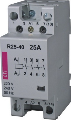Контактор R 25-13 230V AC 25A (AC1) | код 002462330 | ETI Контактор R 25-13 230V AC 25A (AC1) | код 002462330 | ETI