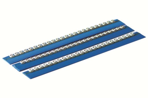 Планка маркировочная 3мм "." черн./бел. (уп.5шт) DKC BL117G14BW