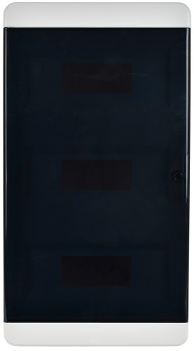 Корпус пластиковый ЩРВ-П-36 IP41 черн. прозр. дверь TEKFOR | код TF5-KP12-V-36-41-K01-K03 | IEK фото 3