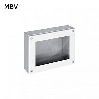 Коробка распределительная с обзорной крышкой | код MBV 20.20.12 RAL3020 | ПРОВЕНТО