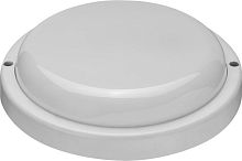 Светильник светодиодный 90 350 OBL-R4-8-6.5K-WH-IP65-LED-SNRV с оптико-акустическим датчиком ОНЛАЙТ 90350