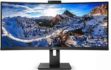Монитор Philips 34 346P1CRH черный VA LED 21:9 HDMI M/M Cam матовая HAS Piv 500cd 178гр/178гр 3440x1440 100Hz DP 2K USB 11.65кг | код 1636399 | PHILIPS