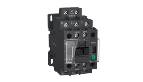 Контактор 3п MC1D 18А НО+НЗ 220В 50/60Гц | код. MC1D18M7 | Systeme Electric Контактор 3п MC1D 18А НО+НЗ 220В 50/60Гц | код. MC1D18M7 | Systeme Electric