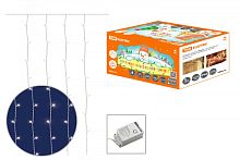 Гирлянда новогодняя Занавес 1,5х2,5 м, белый свет, 8 режимов, наружное использование, IP44, TDM | код SQ0361-0029 | TDM