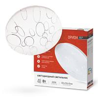 Светильник светодиодный серии DECO 48Вт 230В 6500К 3120лм 350х55мм ОРИОН IN HOME | код 4690612038629 | IN HOME