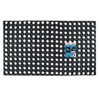 Коврик входной резиновый грязесборный ячеистый, 80х120 см, толщина 16 мм, LAIMA EXPERT, 607812 | код 607812 | LAIMA