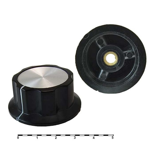 Ручка приборная RUICHI MF-A05, на вал с лыской | код 85170 | Ruichi