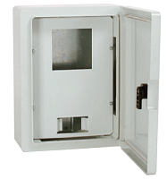 Корпус щита учётно-распределительного (1 однофазный счетчик 300x400x165мм, 15 мини-выключателей), навесной, пластик | код CP5212 | CETINKAYA PANO