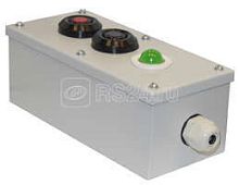 ПКУ-15-21.131-54У2 (1*СКЛ11 зеленая, 220В + 1*СКЛ11 красная, 220В + 1*КЕ081/2 (1з+1р) черная + PG-19), пост управления (ЭТ) | код ET501731 | Электротехник