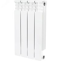 Радиатор биметаллический секционный 500/90/4 боковое подключение | код SRB-0310-050004 | STOUT