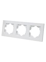 Рамка 3-х постовая белая Сенеж TDM | код SQ1816-0056 | TDM