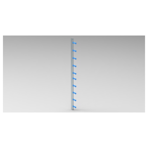 Монтажный профиль с кабельными направляющими - 46U | код 446051 | Legrand Монтажный профиль с кабельными направляющими - 46U | код 446051 | Legrand