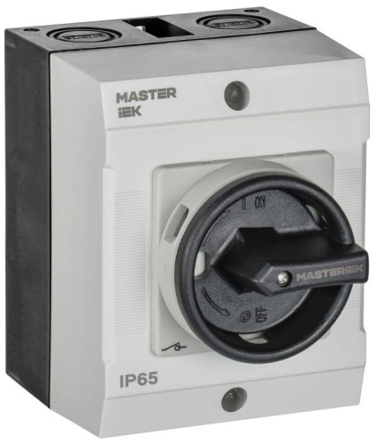 Переключатель кулачковый в боксе закрытая рукоятка 10А схема 69 | код MI-CS21-010-069 | IEK