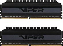 Память DDR4 2x32GB 3600MHz Patriot PVB464G360C8K Viper 4 Blackout RTL Gaming PC4-28800 CL18 DIMM 288-pin 1.35В с радиатором Ret | код 1444915 | PATRIOT