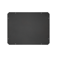 Заглушка проема вентиляторного блока TLK, 490х 380х1мм, черная | код TLK-BLNK-FAN-M-BK | TLK