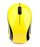 Мышь беспров. Gembird MUSW-615, 2.4ГГц, 1200 DPI, 3кн., желт | код MUSW-615 | Gembird
